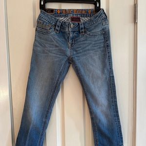 Rock revival Jessica capris, size 26.
